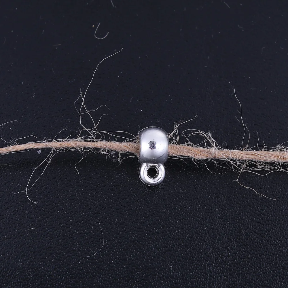 DoreenBeads пластиковые Серебристые цветные Круглые бусины для самостоятельного