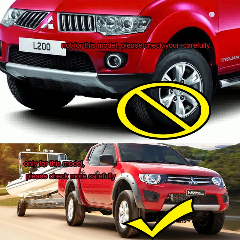 Матовая черная накладка на фары для Mitsubishi L200 Triton 2006 2007 2008 2009 2010 стайлинга автомобилей