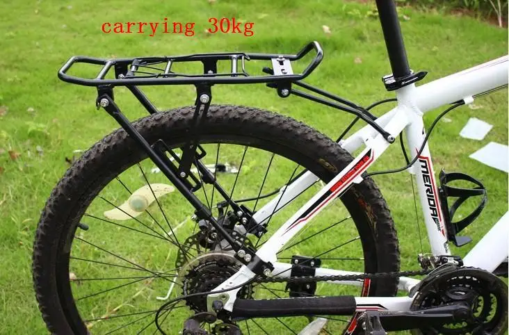 30 кг безопасен черная алюминиевая задняя стойка велосипеда подходящий диск