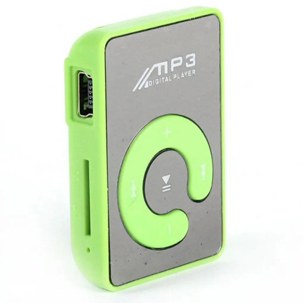 Новая большая рекламная акция, зеркальный портативный MP3 плеер, мини MP3-плеер с зажимом, водонепроницаемый спортивный MP3 музыкальный плеер walkman lettore MP3