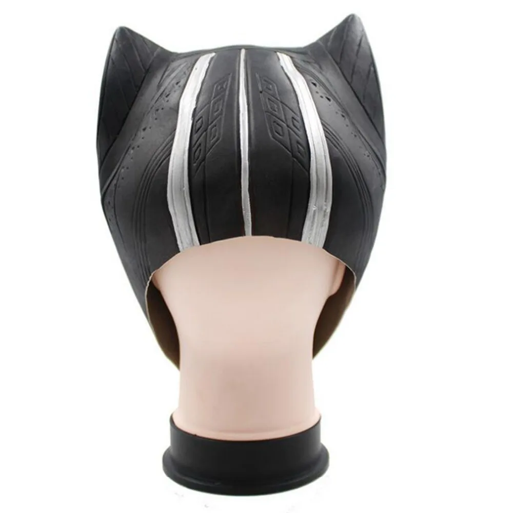 Новые Мстители Черная пантера латексная маска шлем косплей Капитан Америка