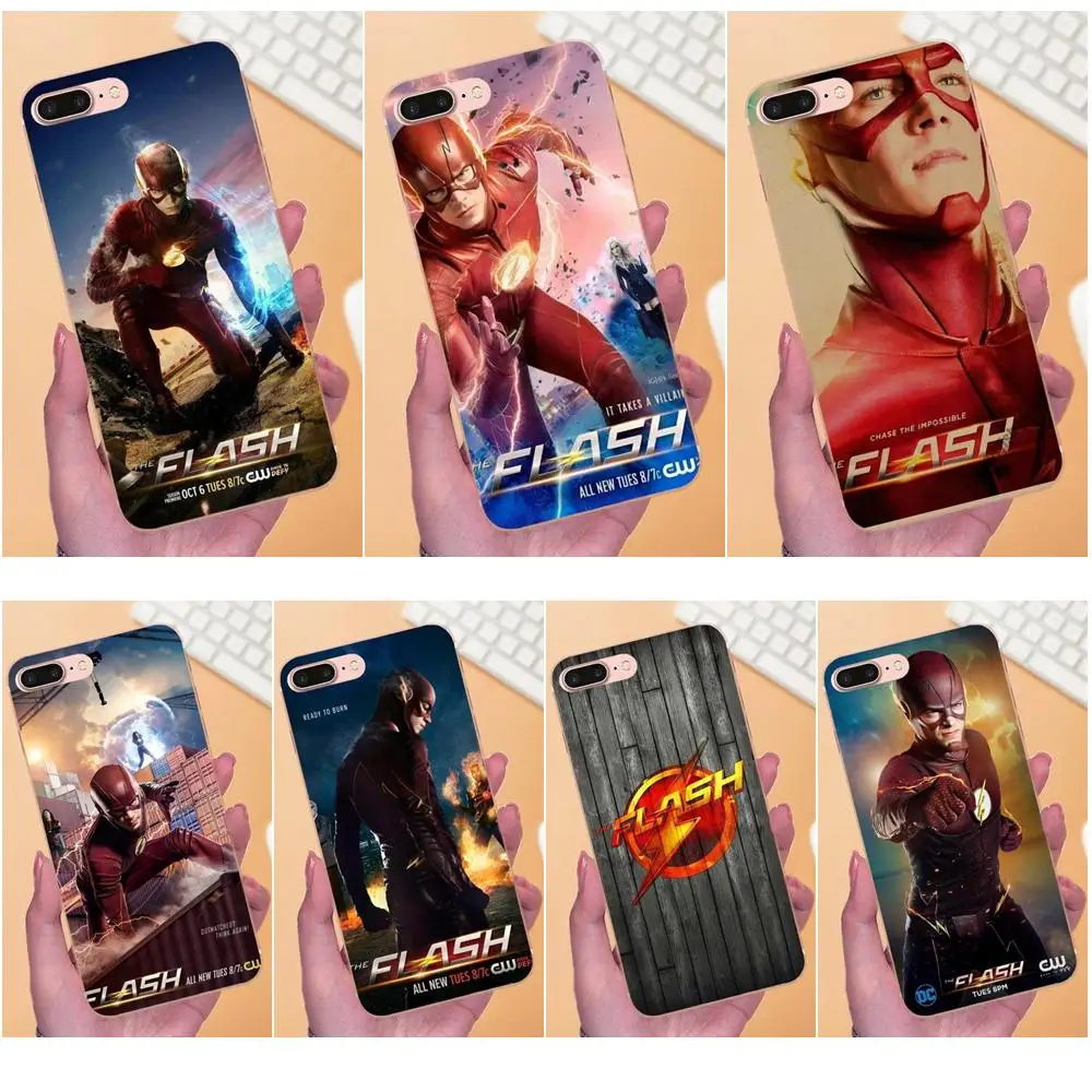 Мягкий модный Чехол для мобильного телефона DC Hot TV показывает вспышку Барри Аллен