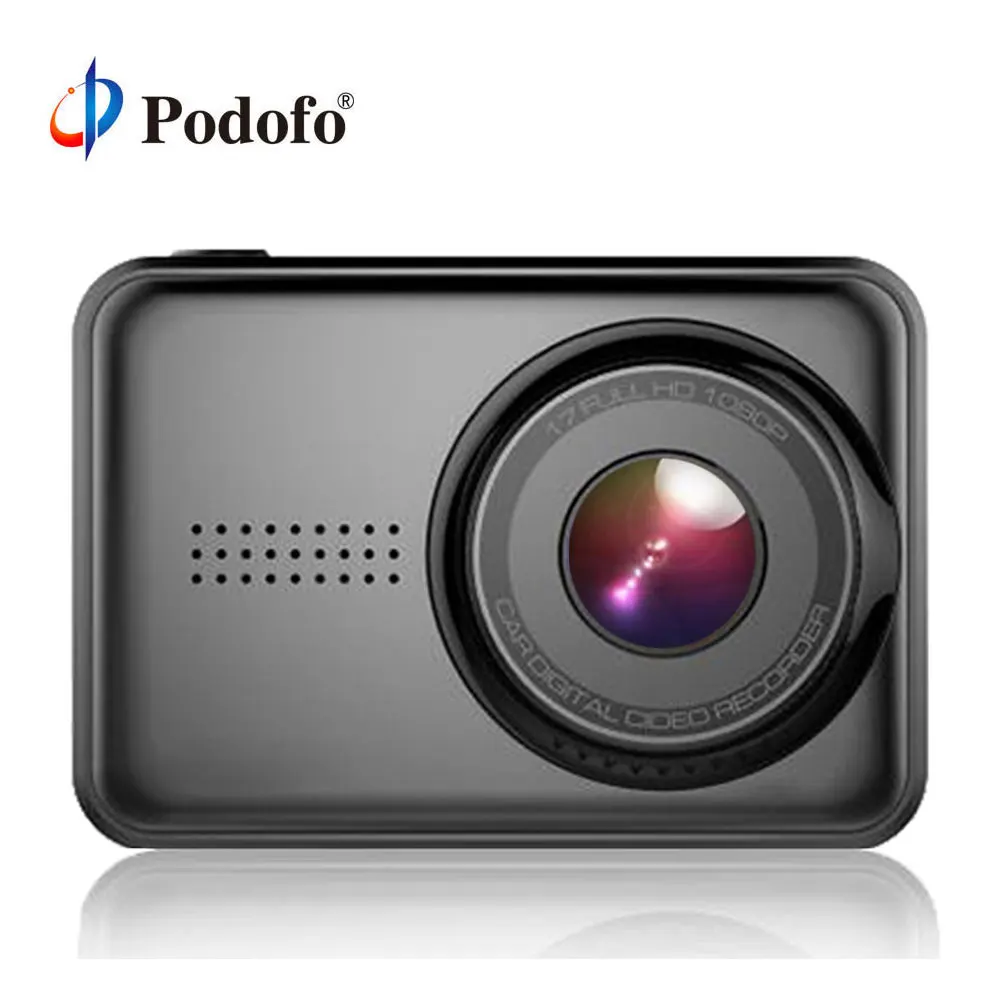 Podofo Автомобильная камера novatek 96658 2 45 &quotFull HD 1080 P 170 градусов широкоугольный