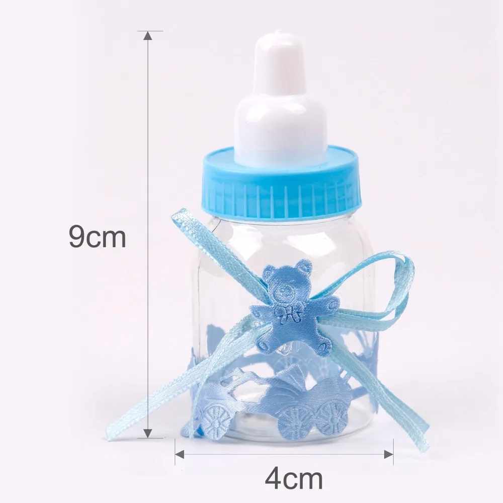 

Huiran 12 pcs Gift Bag Wedding Candy Box Birthday Party Decor Christening Gifts Blue Boy Pink Girl Party Supplies Baby Shower