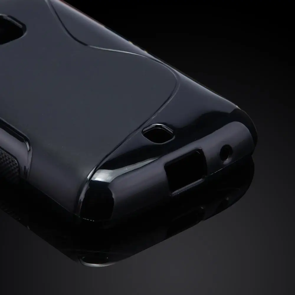 S Line Противоскользящий мягкий гелевый Чехол из ТПУ для LG L30 D120 V30 Q6 резиновый