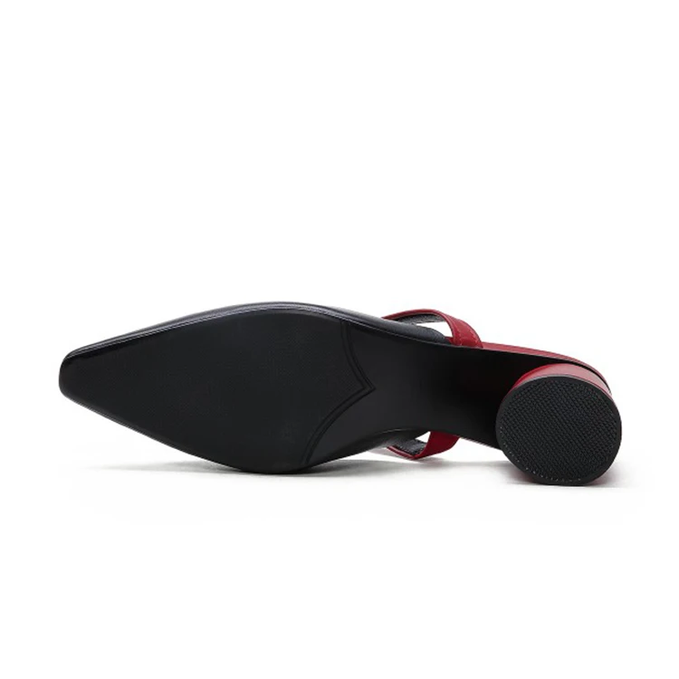 MLJUESE/женские шлепанцы из коровьей кожи сезон лето Разноцветные босоножки в