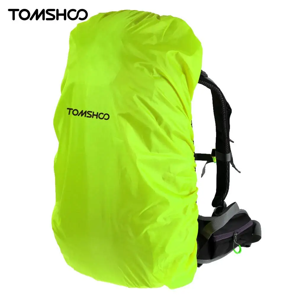 TOMSHOO 40L-50L Водонепроницаемый дождевик пылезащитный рюкзак Крышка Портативный Сверхлегкий Открытый Кемпинг Пеший Туризм путешествие