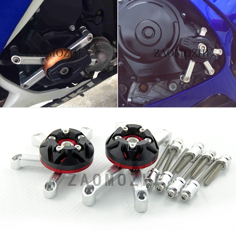 Противоударная рамка для мотоцикла CNC ползунок защита Suzuki GSXR600 GSX R 600 2006 2007 2008 2009 2010
