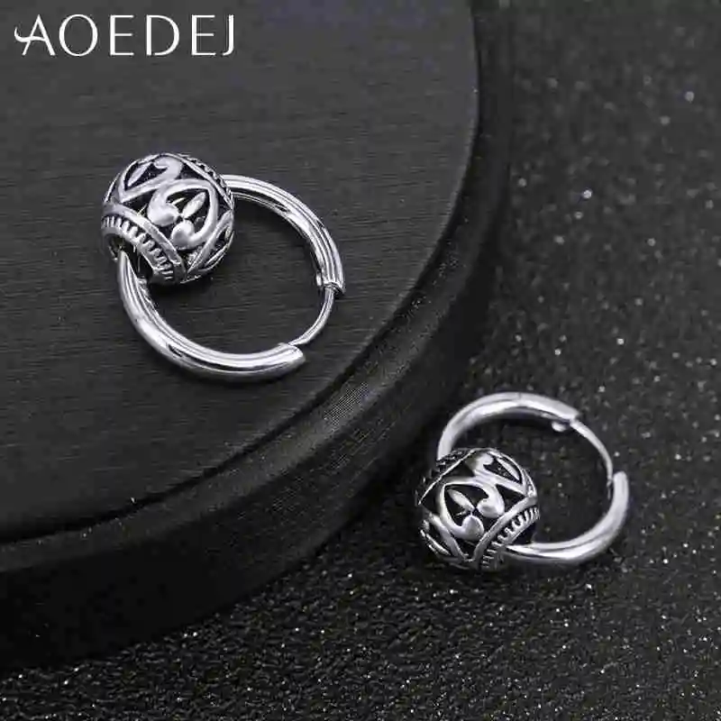 AOEDEJ серьги-кольца серьги обруча сердца из нержавеющей стали круглые brincos круглые серьги Модные ювелирные изделия панк стиль bijoux femme