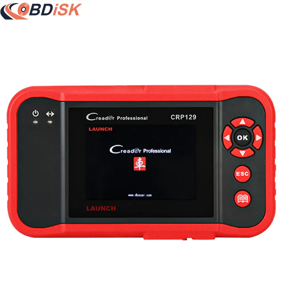 100% Оригинальный Launch X431 Creader CRP129 OBDII/EOBD автоматический сканер кода для 4 системы