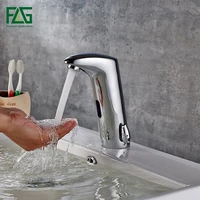 flg sensor faucet bathroom automatic hands touch water saving inductive electric water tap battery power basin faucets 684 11c
