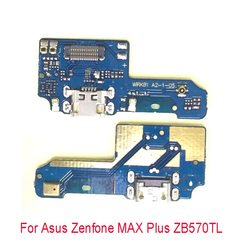 Замена для Asus Zenfone MAX Plus ZB570TL USB зарядная док станция контектор зарядки микрофонная