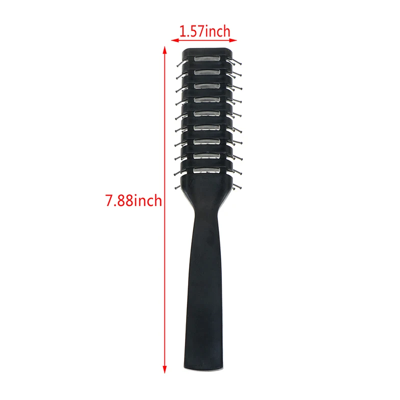 

1pc PP Plastic Massage Comb Professional Salon Comb Curl Hair Brush Anti-Static Hair Styling Comb Scalp Massage Combs Hairbrush