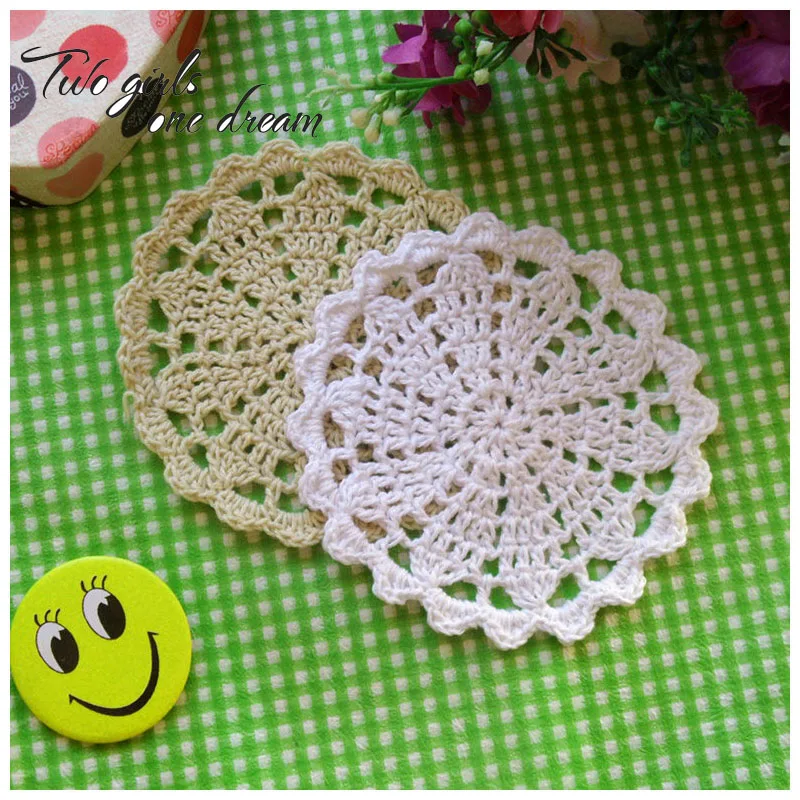 Подставка под кружево сделай сам 10 см 40 шт.|cup pad|lace doiliespad pad |