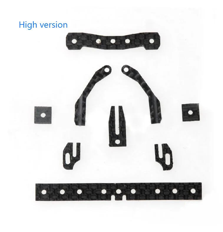 Задняя вешалка скорпиона из углеродного волокна 1 комплект усиленная пластина