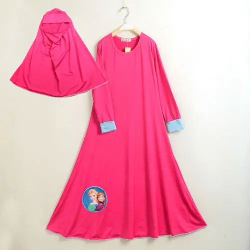 Мусульманское платье для девочек мусульманское длинное + детская одежда детский