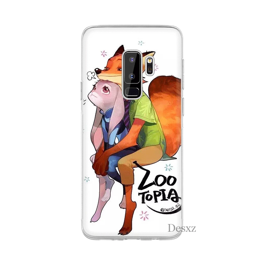 Чехол для мобильного телефона Desxz Fox Rabbit Samsung Galaxy J1 J2 J3 J5 J6 J7 Prime EU US Твердый