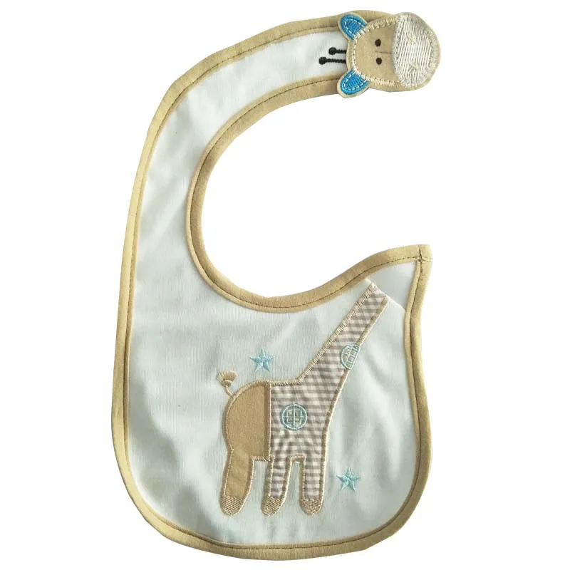 Водонепроницаемый хлопковый слюнявчик для детей 0-3 лет | Детская одежда и обувь