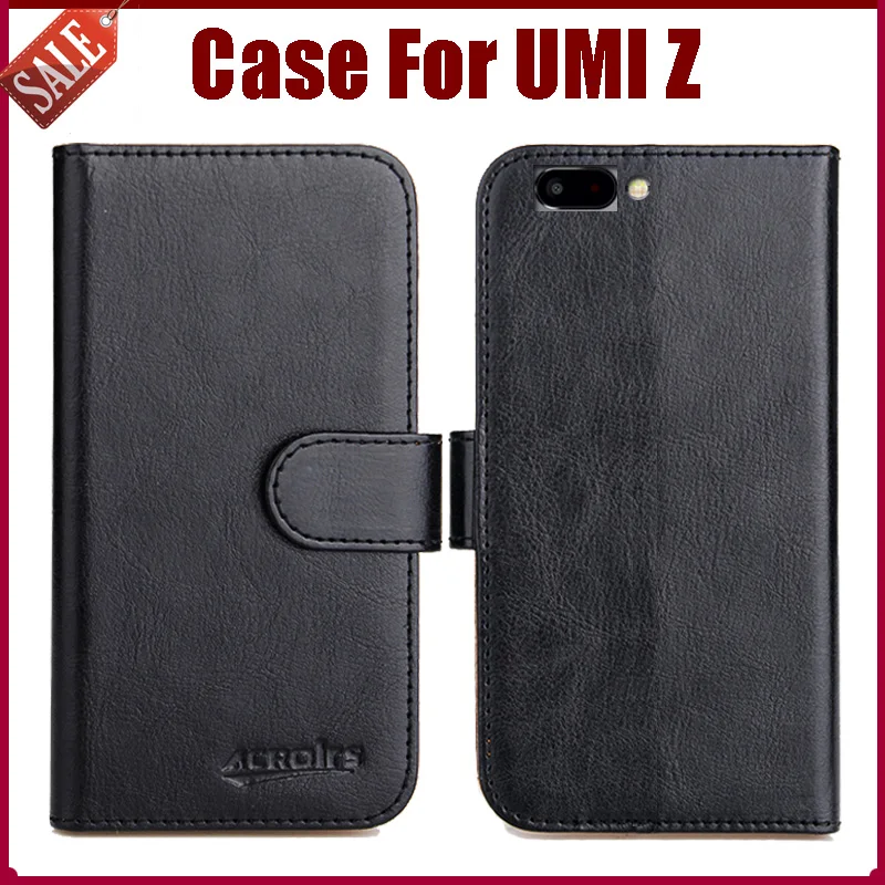 Лидер продаж! Чехол для телефона UMI Z роскошный кожаный защитный чехол с откидной