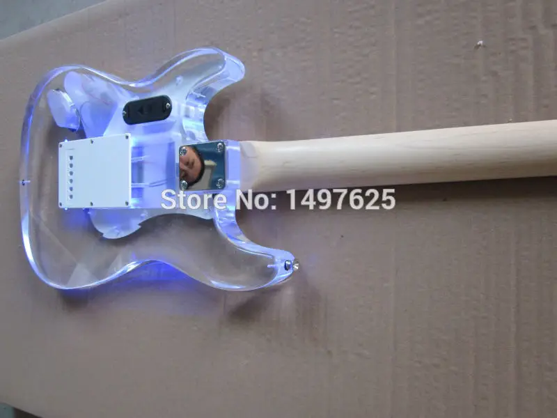 Электрическая гитара Оптовая продажа новая акриловая электрогитара/fen