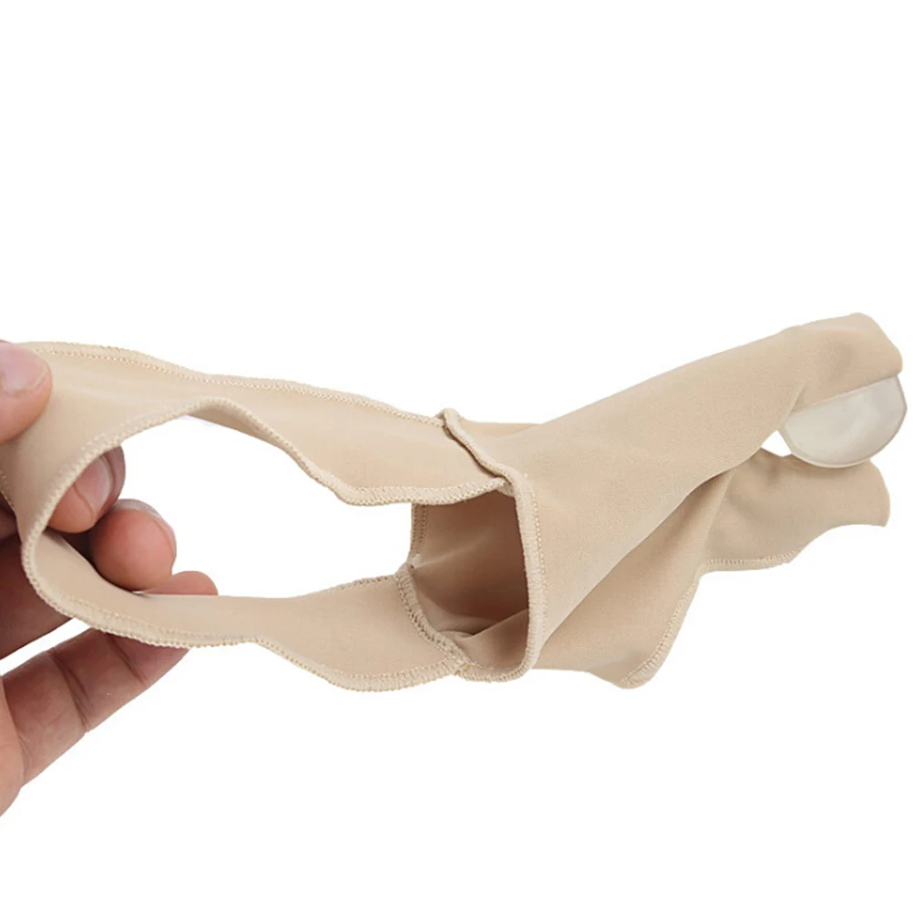

S/L 1 Pair Gel Two Toe Splint Straightener Corrector Hallux Valgus Orthopedic Foot Support Foot Brace Tool