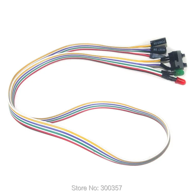 Чехол для настольного компьютера и ПК кабель питания SW светильник перезапуск