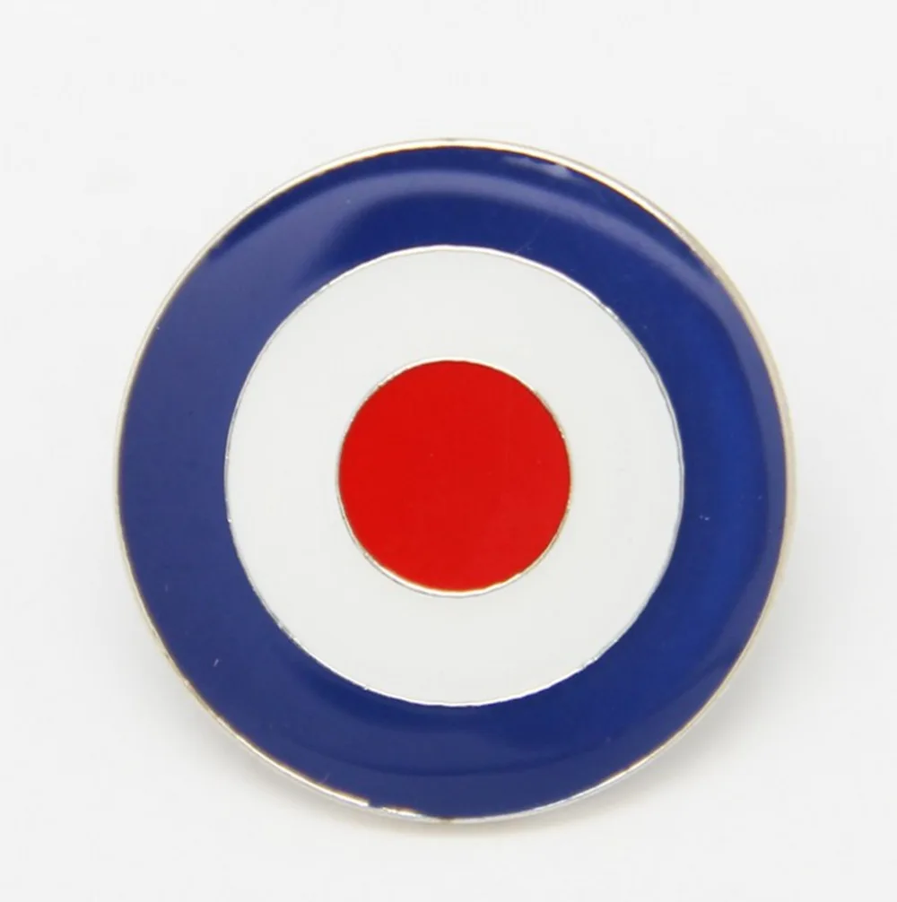 В партии 5 шт. модифицированные моды Bullseye Scooter Vespa лацкан галстук шляпа колпачок