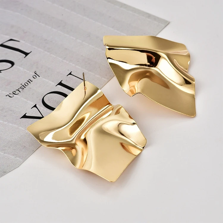 Распродажа простые геометрические серьги-гвоздики в скандинавском стиле