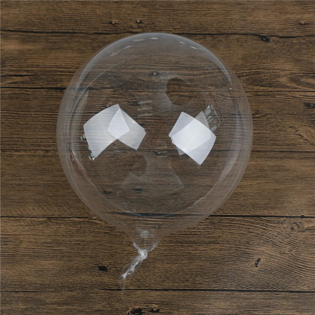 

2pcs Transparent Clear Balloons Marriage Wedding Decro Helium Inflatable Balls Gifts Favor
