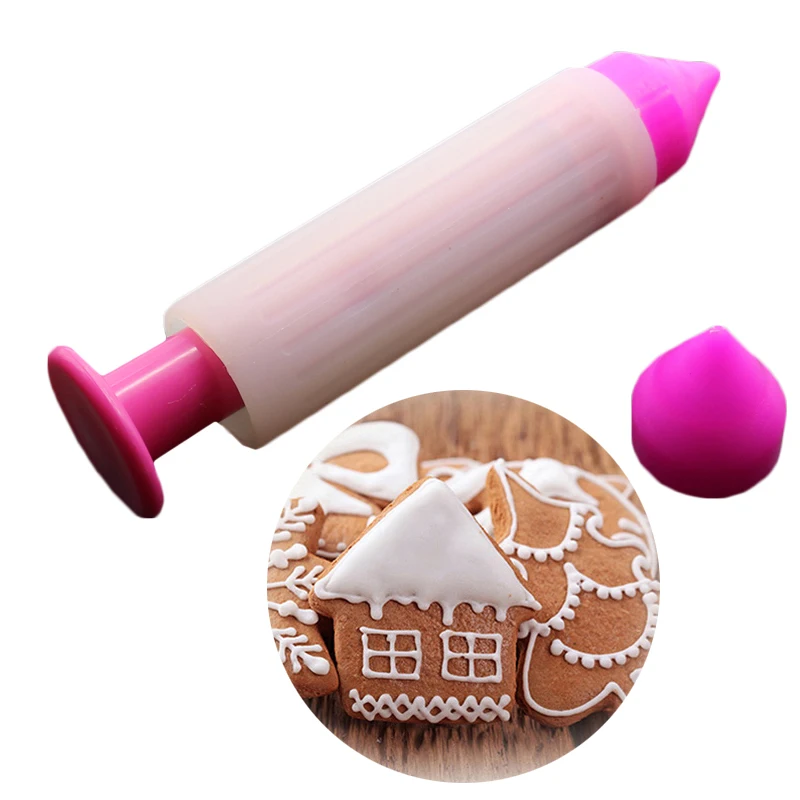 1 шт. кремнезем гелевая Цветочная ручка крем шоколадная помадка украшение торта