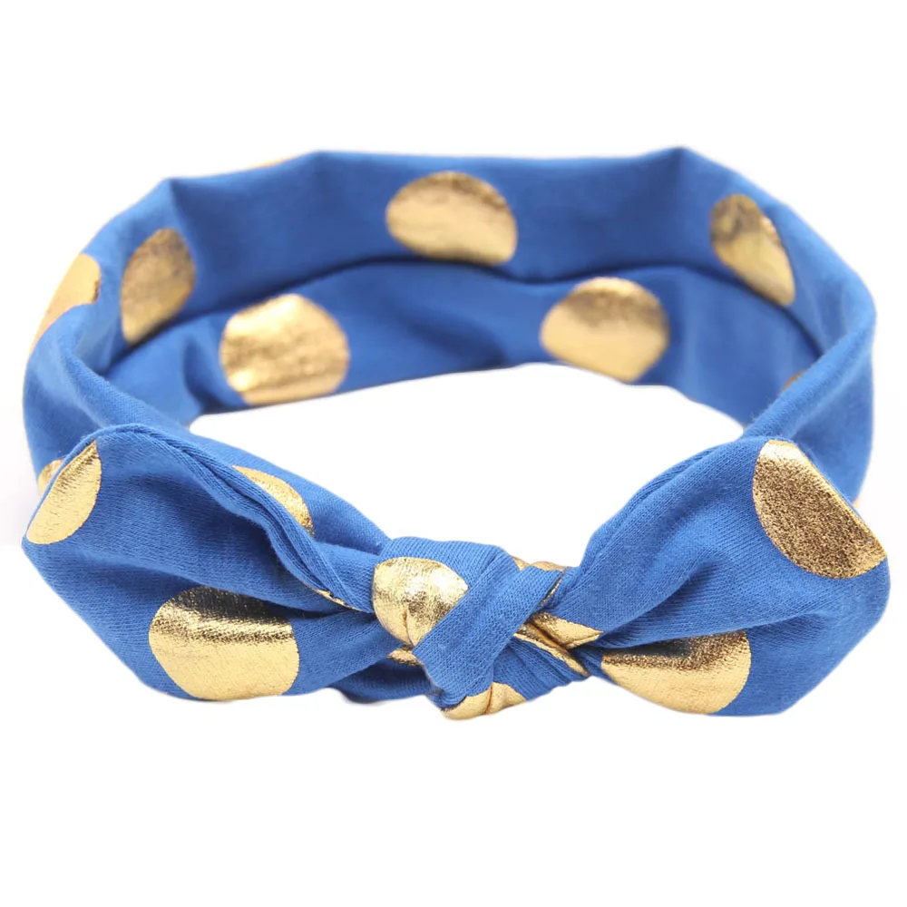 Лидер продаж! Детские повязки на голову для девочек 12 цветов милые с кроличьими