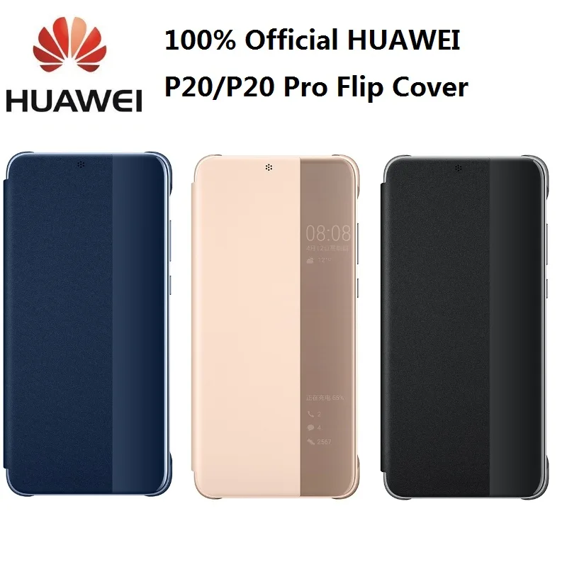 100% Официальный Оригинальный чехол для Huawei P20 Pro с зеркальным покрытием