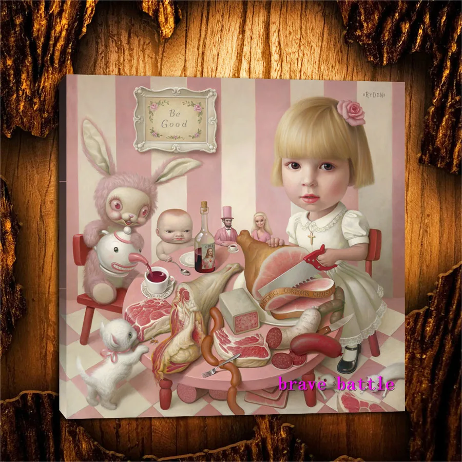 Mark Ryden детский необычный холст для живописи Тёмный мир гостиная спальня домашний