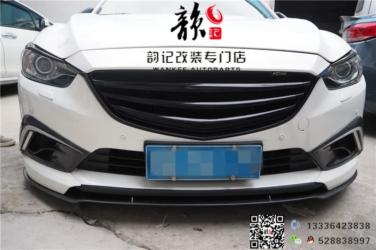 Подходит для mazda ATENZA MV тюнинг ABS автомобильный гриль решетка Гонки Грили высокое