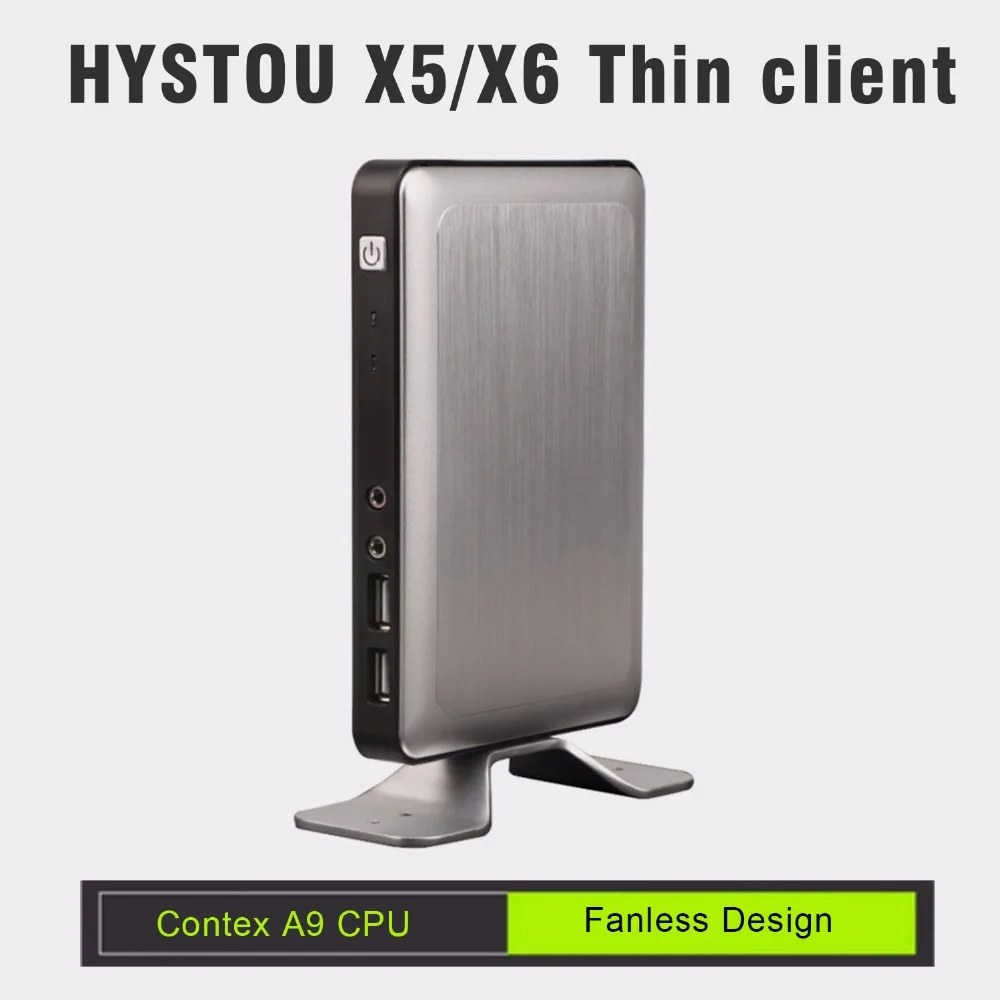 Новый contex A9 восьми-ядерный 1 2 ГГц тонкий клиент X6 с RDP 8 0 All winner двухъядерный 5 X5 Мини