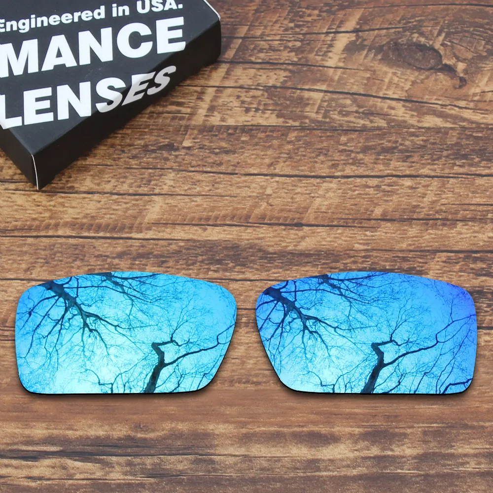 

ToughAsNails Polarized Replacement Lenses for Oakley Gascan Sunglasses Blue Mirrored (Lens Only)