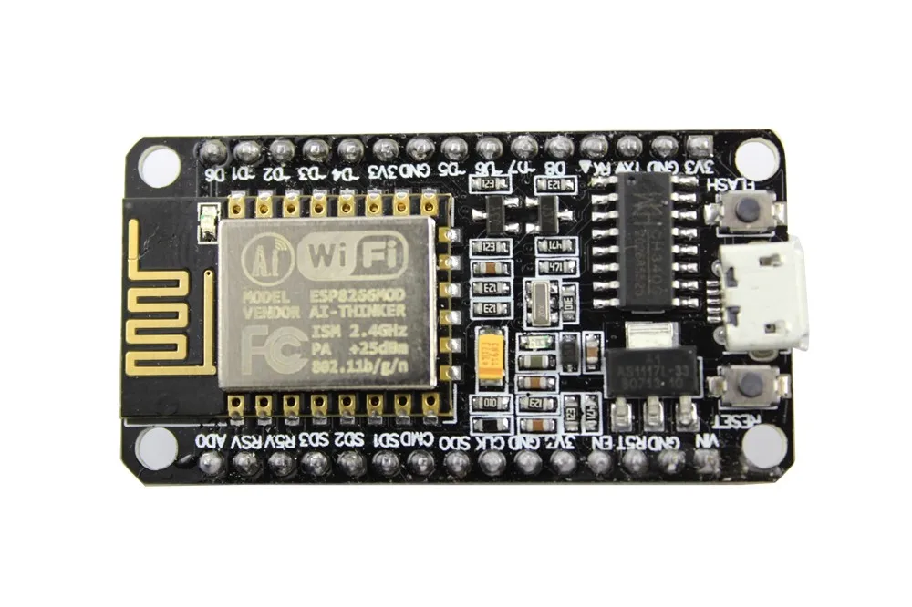 Макетная плата Elecrow 2 шт ESP 12E NodeMCU V2 ESP8266 макетная с беспроводным модулем Wi-Fi