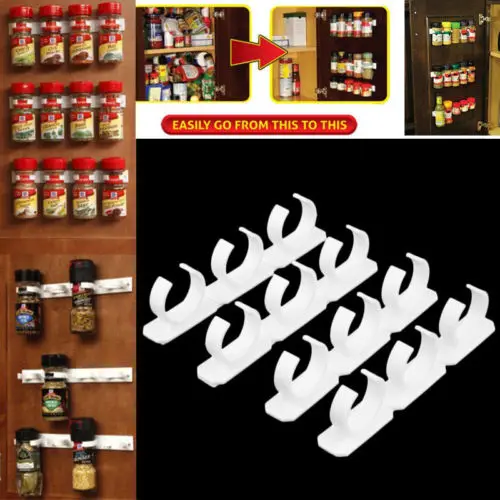 2018 Новый горячий горшок настенный тип стойки 4 шт. spice стены стеллаж для хранения