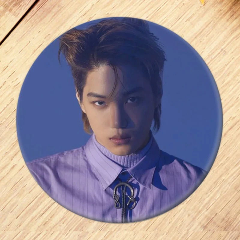 KPOP EXO 5-й альбом "DONT MESS UP MY TEMPO" брошь Кнопка значок аксессуары для одежды шляпа украшение для рюкзака