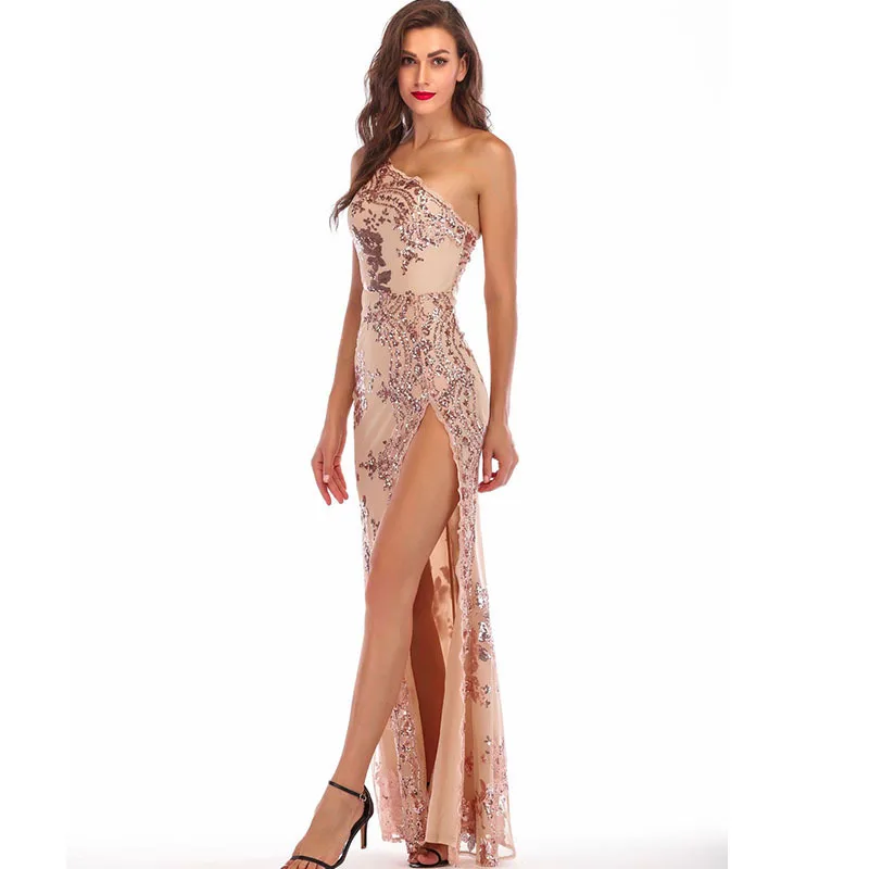Золотое блестящее вечернее длинное платье vestido с вышивкой в стиле пэчворк
