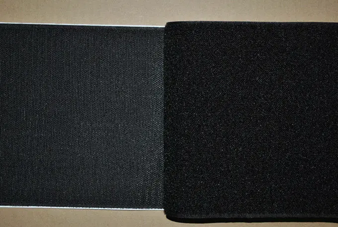 Крючок и петля на клейкой основе шириной 12 5 см дюймов. Липкая задняя наклейка. |