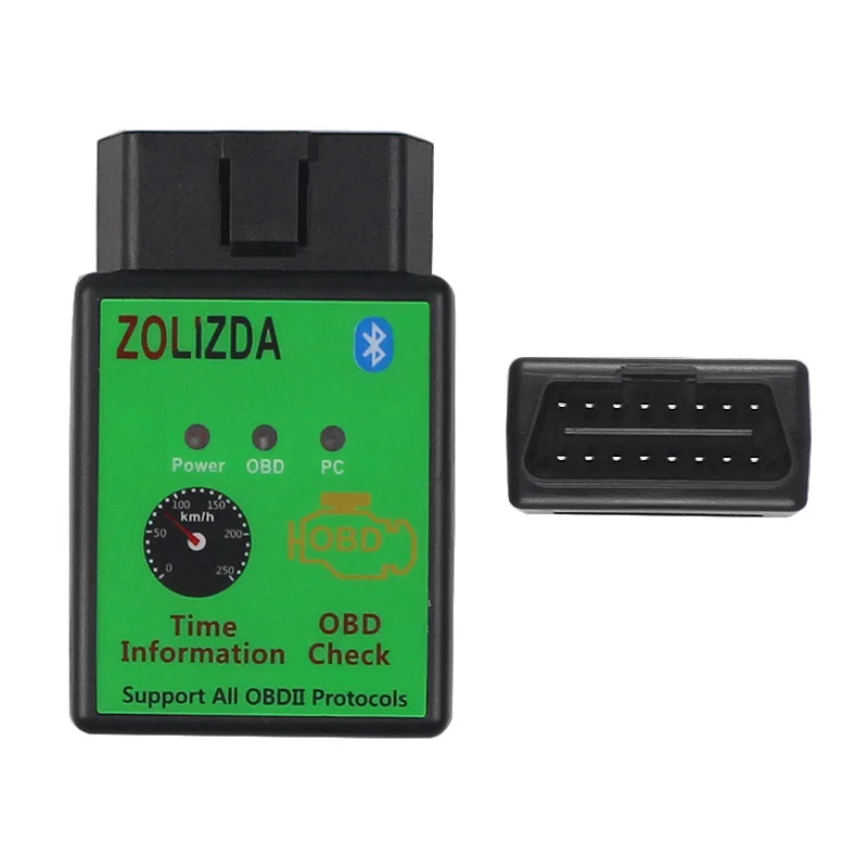 Диагностический сканер ELM327 Bluetooth V1.5 OBD2 OBDII для Android Super Mini ELM 327 считыватель кодов