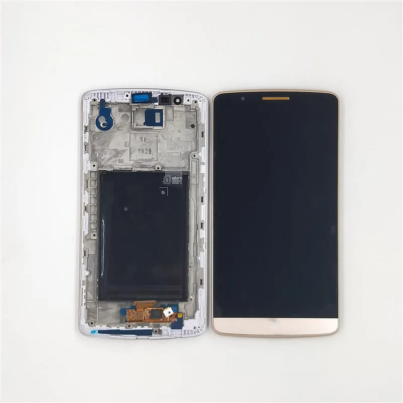 Для LG G3 LCD D850 D851 D855 ЖК-дисплей с кодирующий преобразователь сенсорного экрана в