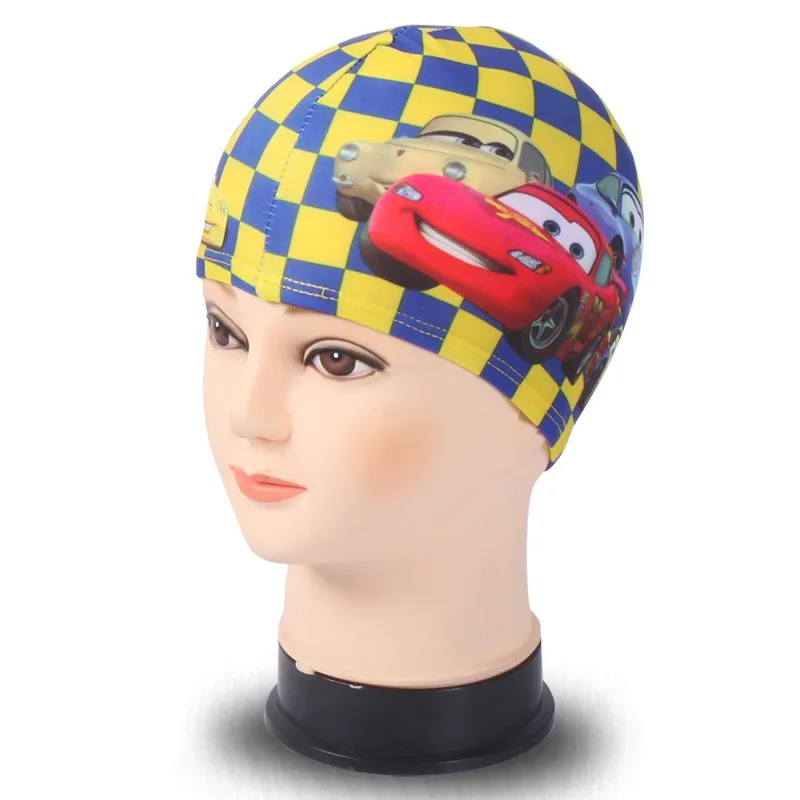 Аксессуары для бассейна детей шапочка плавания водонепроницаемая мультяшная