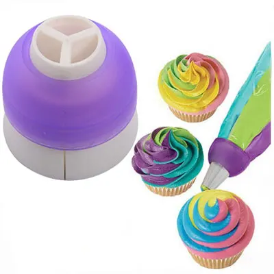 3 вида цветов мешки для украшения крема торта конвертер кекс печенья диспенсер