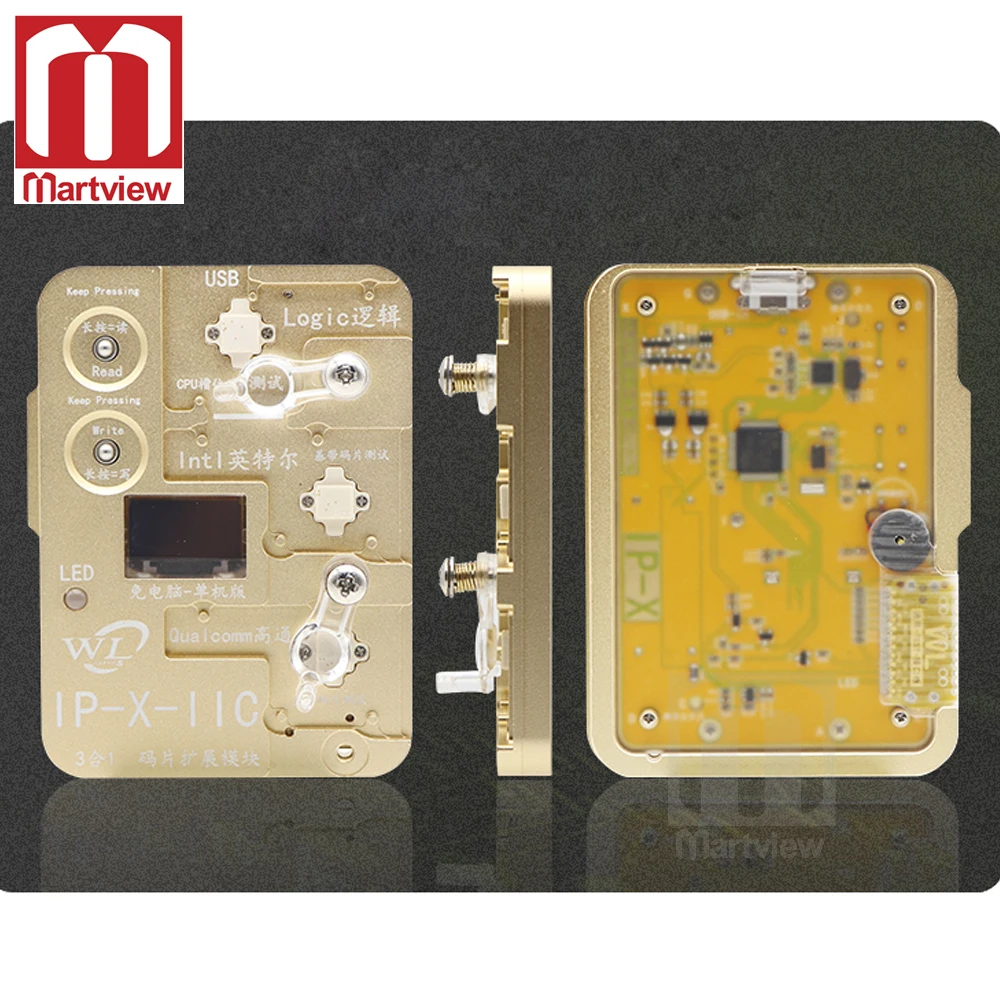Martview WL 3in1 Int Qual узкополосная логика EEPROM IC модуль чтения записи IMEI инструмент для iPhone X