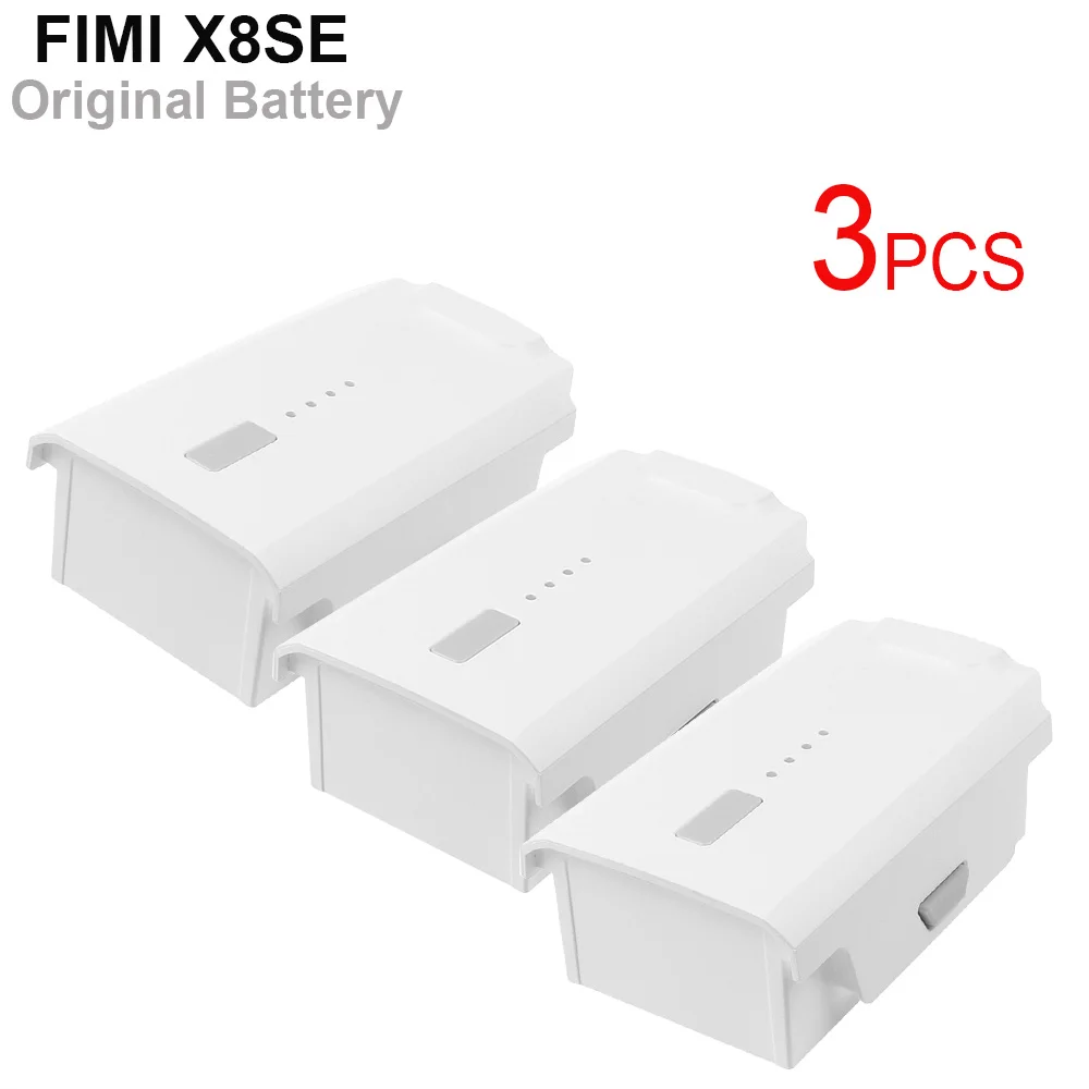 Новые 3 шт батареи FIMI X8 SE запасные части батареи Интеллектуальный летный аккумулятор 11,4 V 4500mAh Аксессуары для Дронов