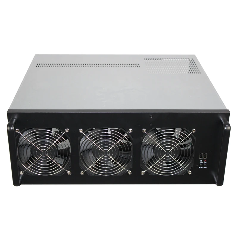 4U эфириума шасси 6 Графика Карты Multi GPU мульти шахты каркас компьютерный стол