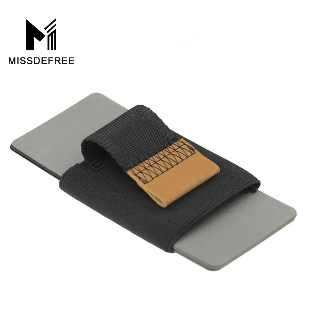 Супер Тонкий Эластичный Держатель Карты Кредитные Случай Минималистский