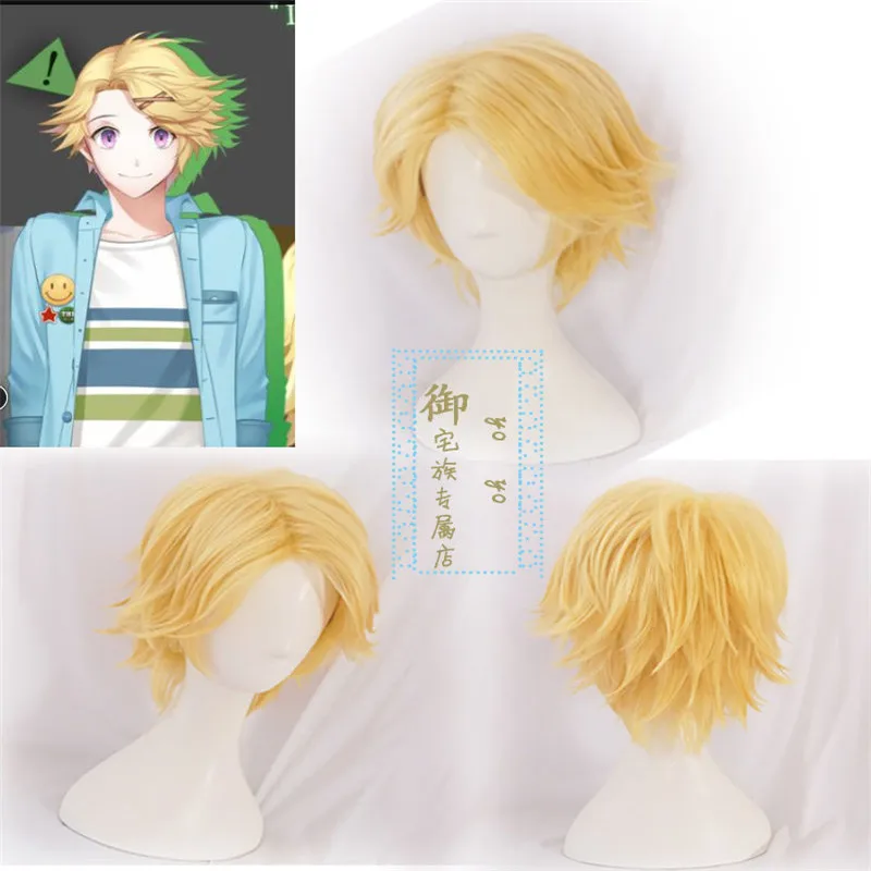 as photo Мистик мессенджер Косплей Харадзюку кудрявые волосы парик 707 Yoosung дзен V японские волосы костюм Luciel Choi Zen Jumin Хан унисекс парик - Цвет: as photo